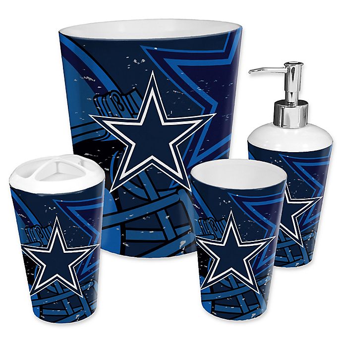 NFL Dallas Cowboys 4Piece Bath Set by The Northwest Bed