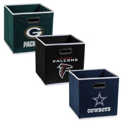 NFL Collapsible Storage Bin Collection