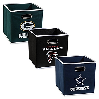 NFL Collapsible Storage Bin Collection. View a larger version of this product image.