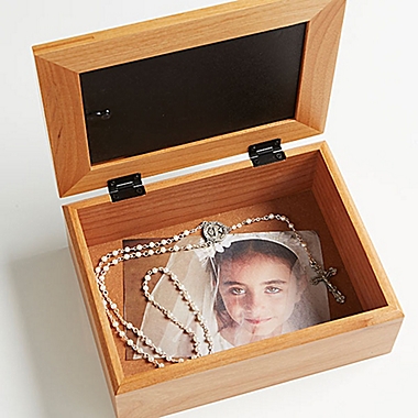 Rejoice and Be Glad Photo Keepsake Box for Girls. View a larger version of this product image.