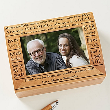 Definition of Dad Photo Keepsake Box. View a larger version of this product image.