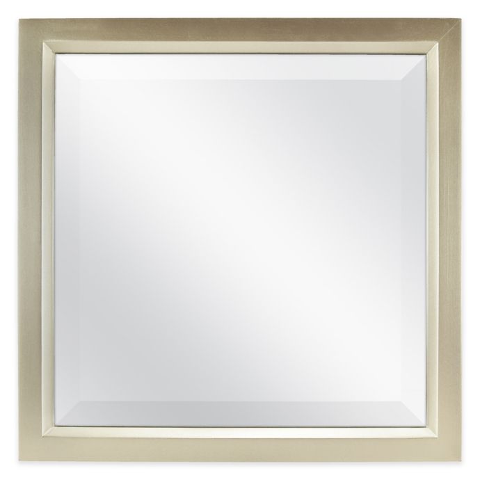 Square 13 Inch Beveled Accent Mirror Bed Bath Beyond