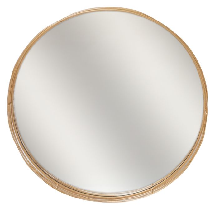 elsa l mirrors 24 inch round wire nest mirror in brass bed bath beyond elsa l mirrors 24 inch round wire nest