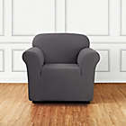 Alternate image 0 for Sure Fit&reg; Stretch Delicate Leaf Chair Cover
