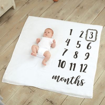 target baby month blanket