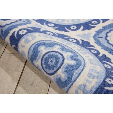 Nourison Waverly Solar Flair Indoor/Outdoor Rug. View a larger version of this product image.
