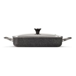 Starfrit the Rock™ Nonstick 9-Inch x 13-Inch 5.3 qt. Rectangular Dish in Black