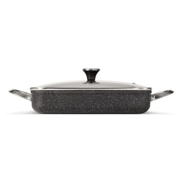 Starfrit the Rock&trade; Nonstick 9-Inch x 13-Inch 5.3 qt. Rectangular Dish in Black. View a larger version of this product image.