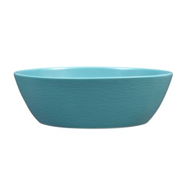 Noritake&reg; Turquoise on Turquoise Swirl Round Vegetable Bowl. View a larger version of this product image.