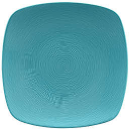 Noritake® Turquoise on Turquoise Swirl 11.75-Inch Square Platter