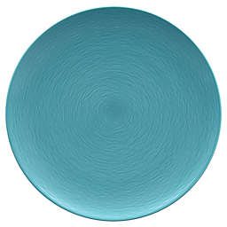 Noritake&reg; Turquoise on Turquoise Swirl 12.25-Inch Round Platter