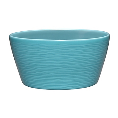 Noritake&reg; Turquoise on Turquoise Swirl Soup/Cereal Bowl. View a larger version of this product image.