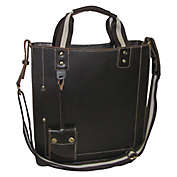 Amerileather Legacy Leather Tote Bag in Black