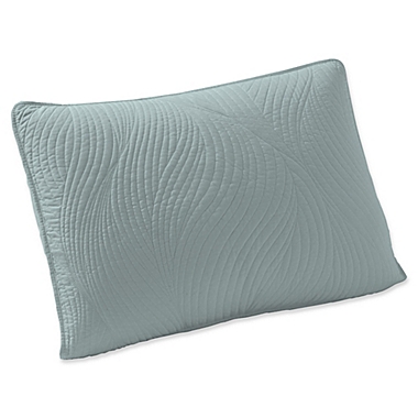 Brielle Stream King Pillow Shams in Sea Foam (Set of 2). View a larger version of this product image.