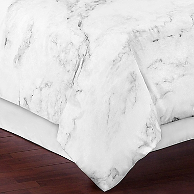 Sweet Jojo Designs Marble Bedding Collection in Black/White. View a larger version of this product image.