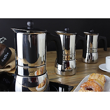 Magefesa&reg; Genova Stovetop Coffeemaker. View a larger version of this product image.