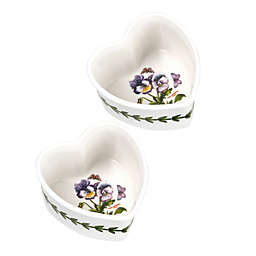 Portmeirion® Botanic Garden Heart Ramekins (Set of 2)