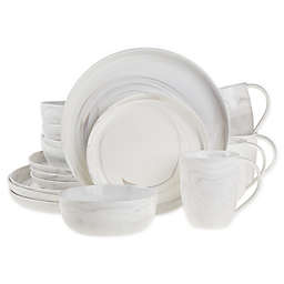 Artisanal Kitchen Supply® Coupe Marbleized 16-Piece Dinnerware Set
