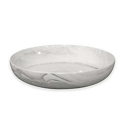 Artisanal Kitchen Supply&reg; Coupe Marbleized Dinner Bowls in Grey (Set of 4)