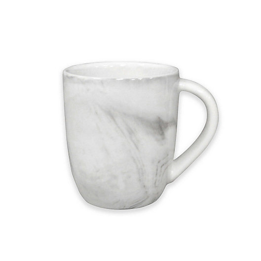 Alternate image 1 for Artisanal Kitchen Supply® Coupe Marbleized Espresso Mugs (Set of 4)