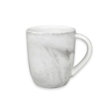 Artisanal Kitchen Supply&reg; Coupe Marbleized Espresso Mugs in Grey (Set of 4). View a larger version of this product image.