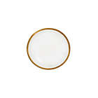 Alternate image 0 for Nevaeh White&reg; by Fitz and Floyd&reg; Grand Rim Wide Band Gold Appetizer Plate