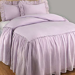 Wamsutta® Vintage Skirted Queen Bedspread in Lilac