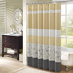 Yellow Shower Curtain Bed Bath Beyond, Black White Yellow Shower Curtain