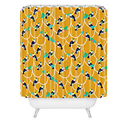Deny Designs Hello Sayang Toucan Play That Game Standard Shower Curtain