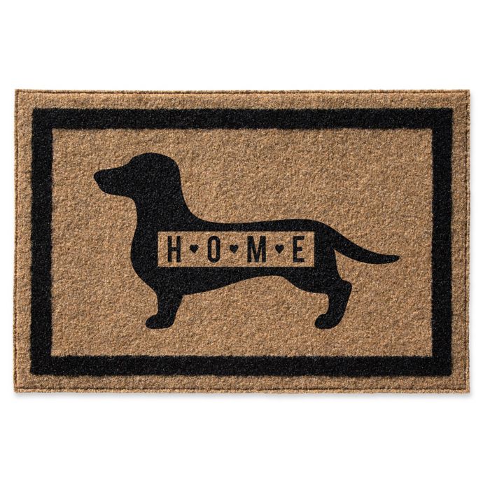 Infinity Dachsund Door Mat Bed Bath Beyond