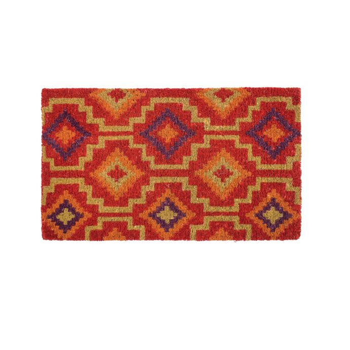 Fab Habitat™ Lhasa Door Mat in Orange | Bed Bath & Beyond