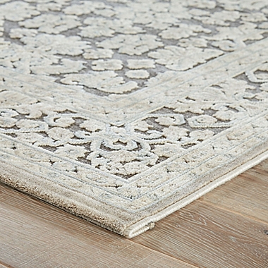 Jaipur Fables Regal 9-Foot x 12-Foot Area Rug in Ivory/Grey. View a larger version of this product image.