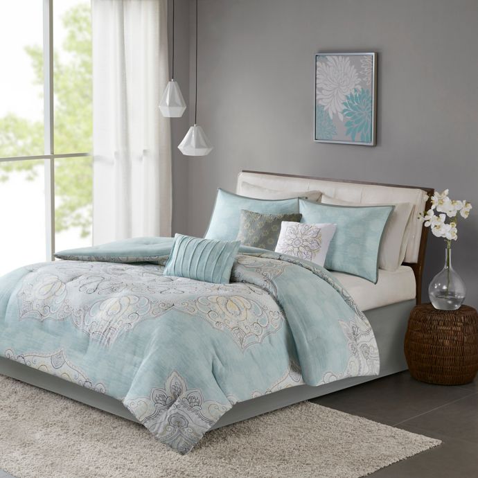 Madison Park Lucinda Reversible Comforter Set Bed Bath Beyond