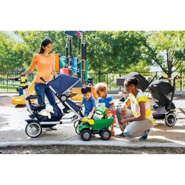 entourage sit and stand double stroller