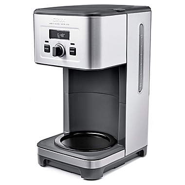 CRUX&reg; Artisan Series 14-Cup Programmable Coffee Maker in Stainless Steel. View a larger version of this product image.