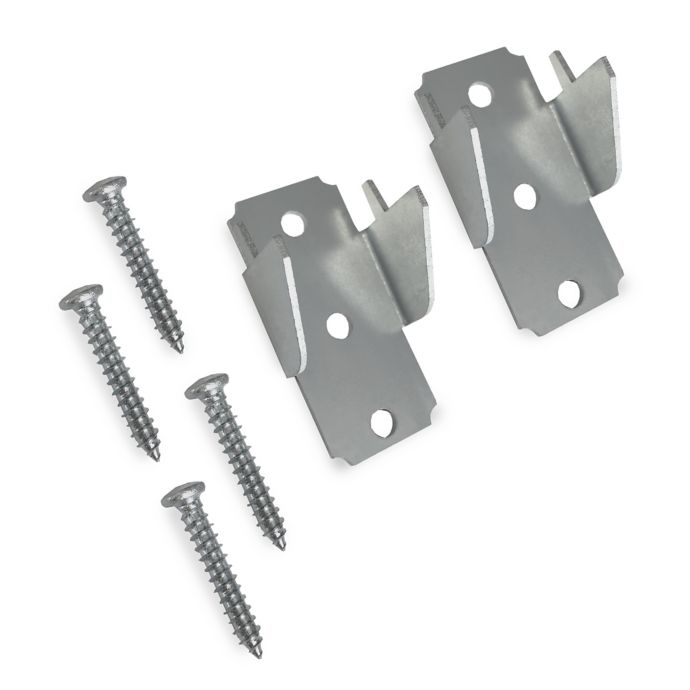 Maytex Double Curtain Rod Bracket In Chrome Bed Bath Beyond