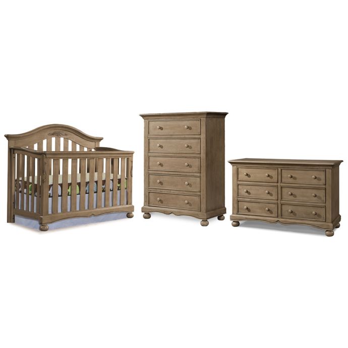 Westwood Design Meadowdale 3 Piece Nursery Furniture Bundle Set In