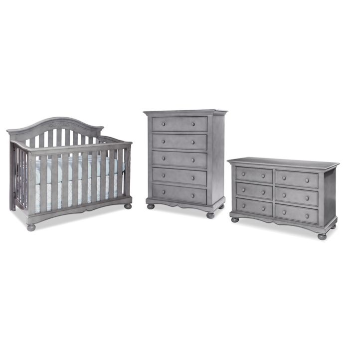 Westwood Design Meadowdale 3 Piece Nursery Furniture Bundle Set In