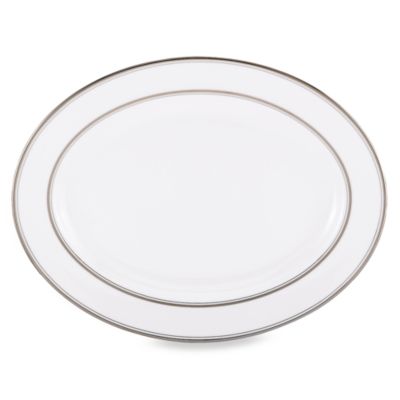 kate spade new york Library Lane Platinum&trade; 16-Inch Oval Platter