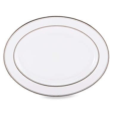 kate spade new york Library Lane Platinum&trade; 16-Inch Oval Platter. View a larger version of this product image.