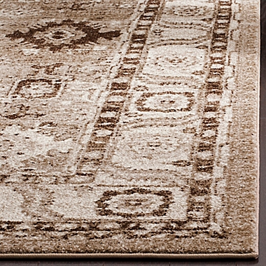 Safavieh Vintage Hamadan 2-Foot 2-Inch x 8-Foot Laleh Rug in Taupe. View a larger version of this product image.