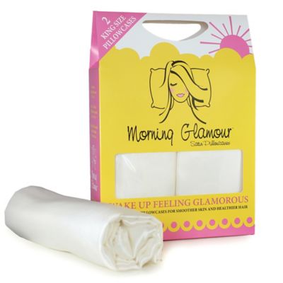 Morning Glamour Satin Pillowcases (Set of 2)