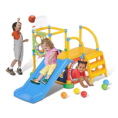 Grow&#39;n Up Climb-N-Slide Activity Gym. View a larger version of this product image.