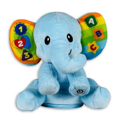 blue plush elephant