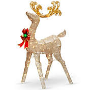 National Tree Company&reg; 48-Inch Reindeer Decoration with Clear Lights