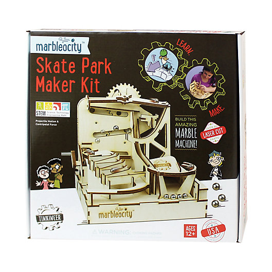Alternate image 1 for PlayMonster Marbleocity® Skate Park Kit