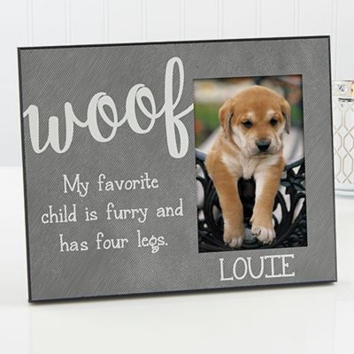 Woof Pet Picture Frame