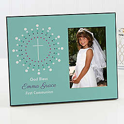 God Bless First Communion Picture Frame