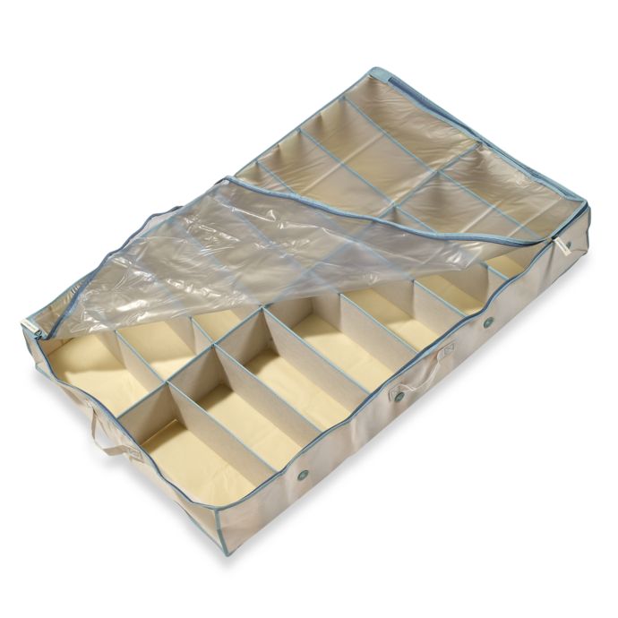 Real Simple Underbed Shoe Organizer Bed Bath And Beyond Canada