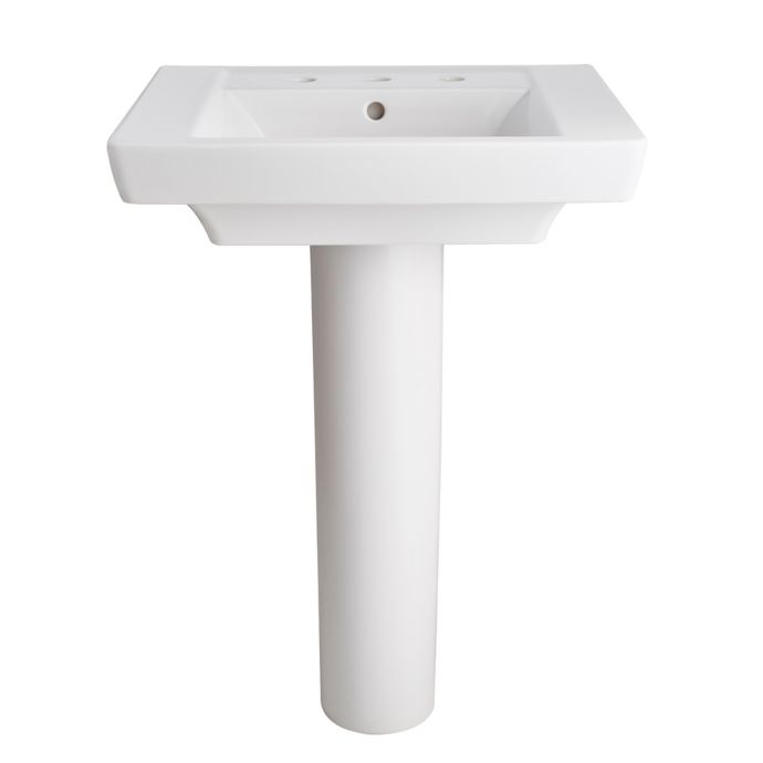 American Standard Boulevard 24 Inch Pedestal Sink And Leg